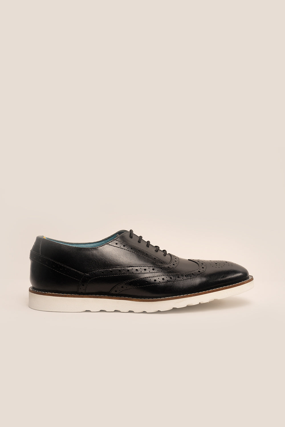 Black store brogue trainers