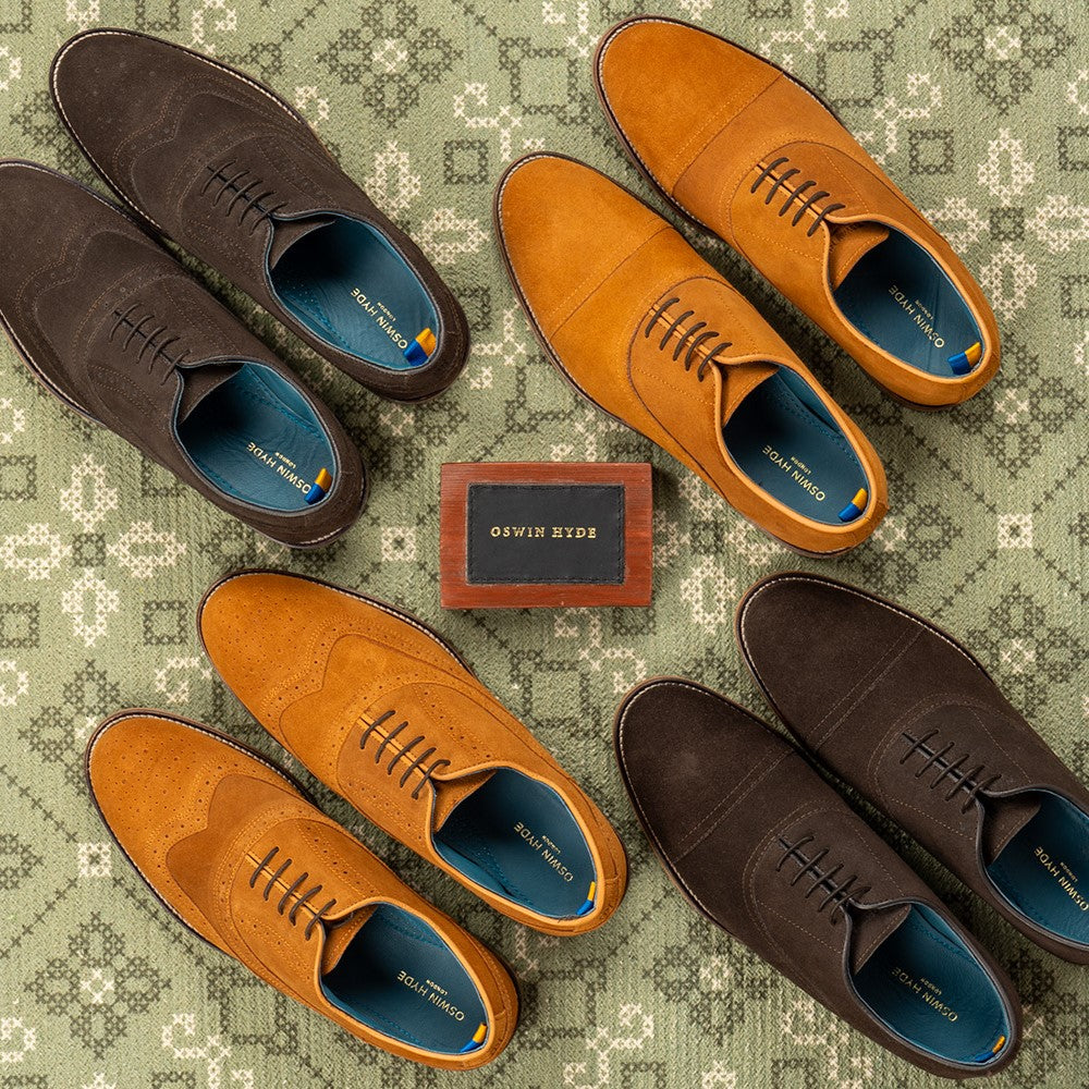 Shop Mens Suede Shoes | Oswin Hyde