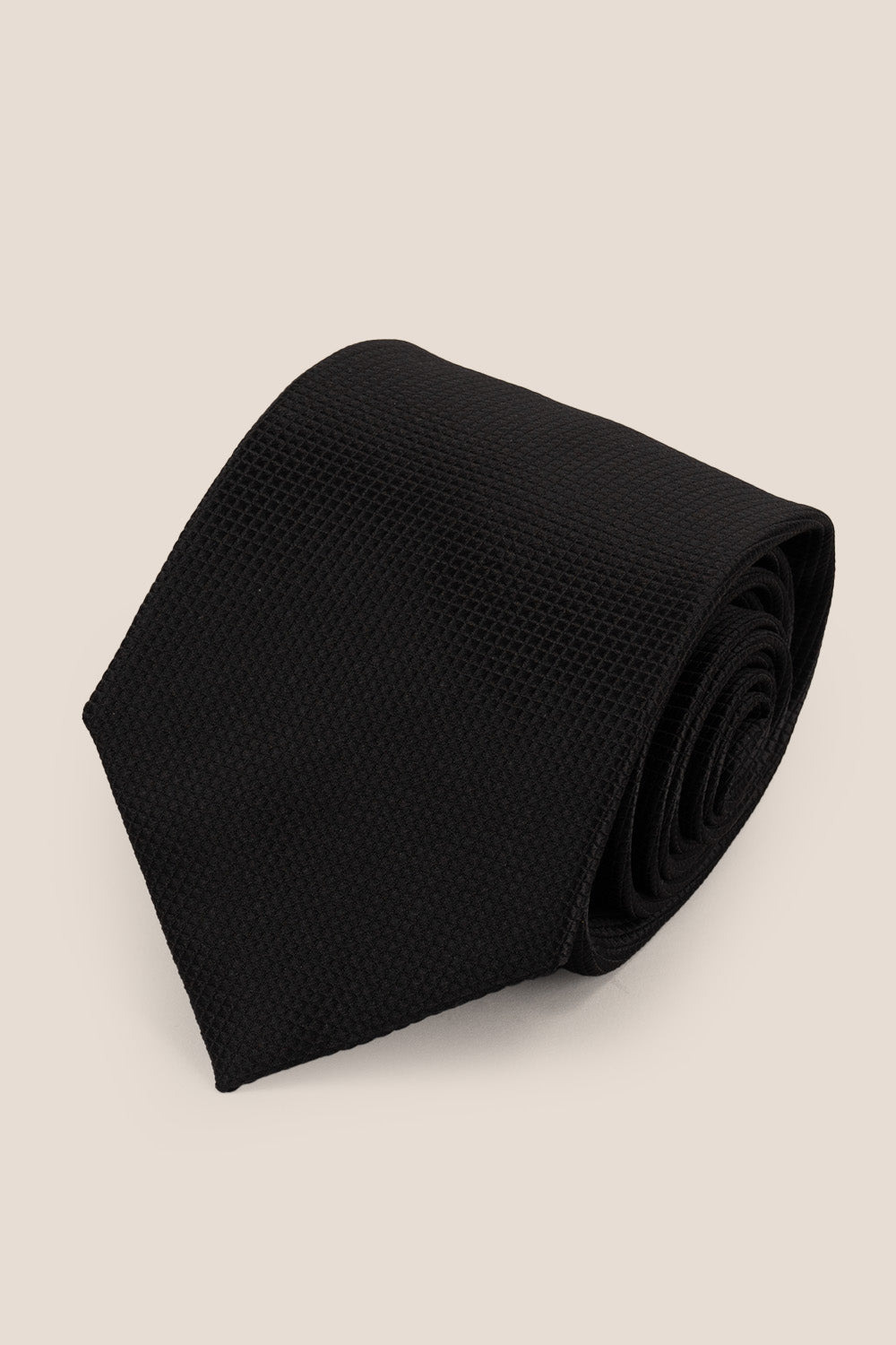 Black Texture Stripe Tie Oswin Hyde