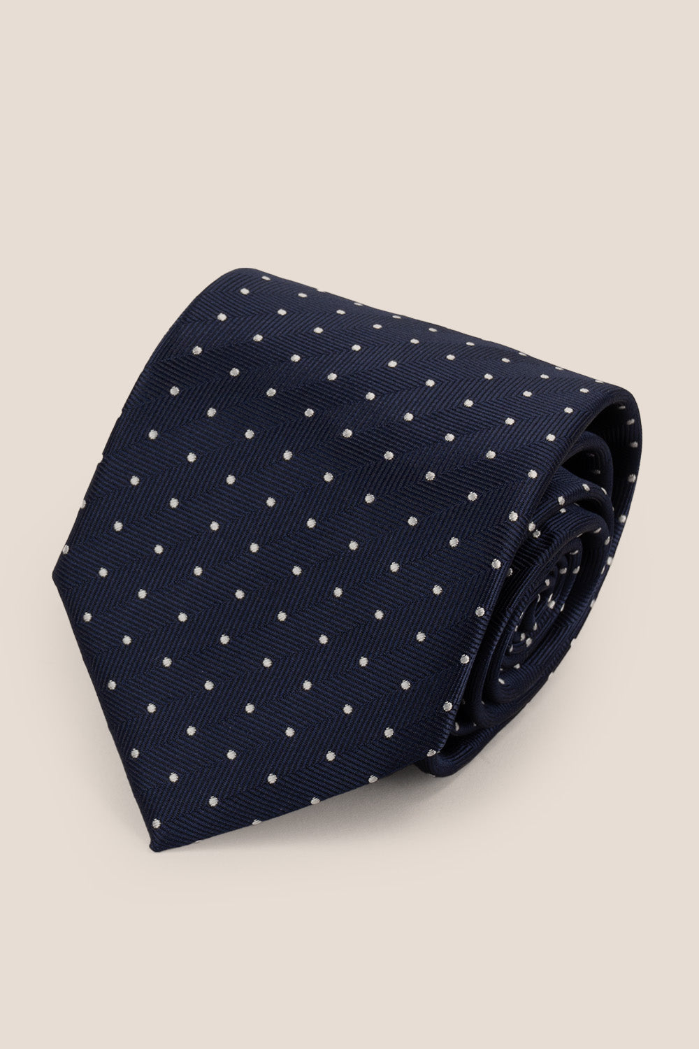 POLKA NAVY TIE FROM OSWIN HYDE