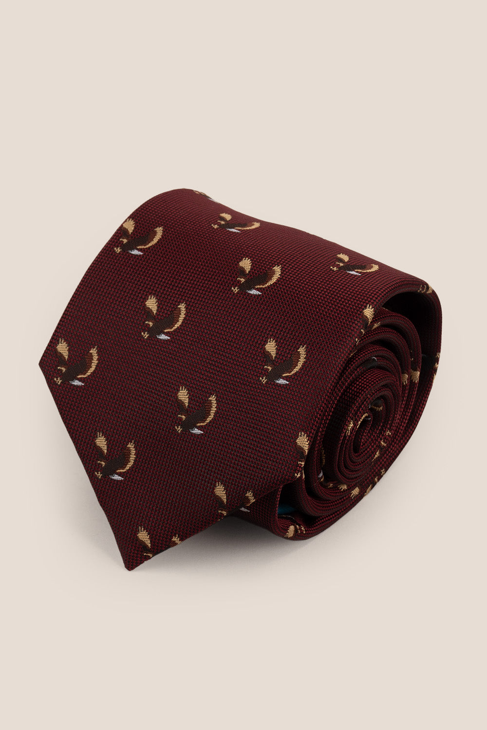 EAGLE RED TIE FROM OSWIN HYDE