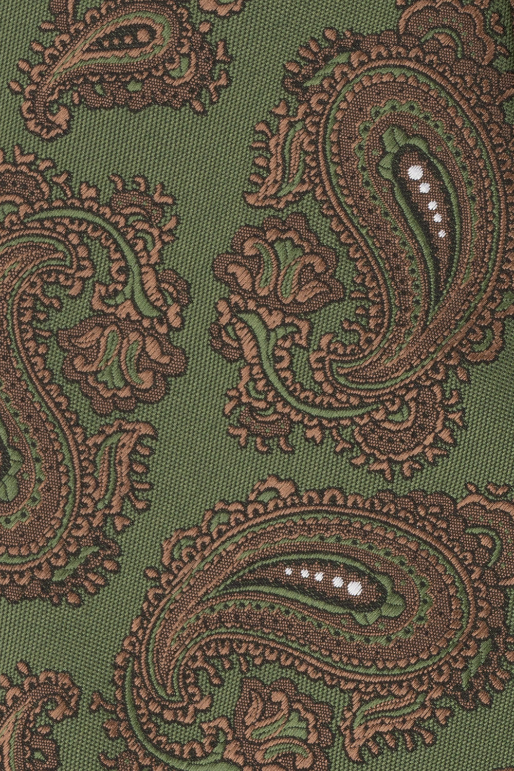 PAISLEY GREEN TIE FROM OSWIN HYDE