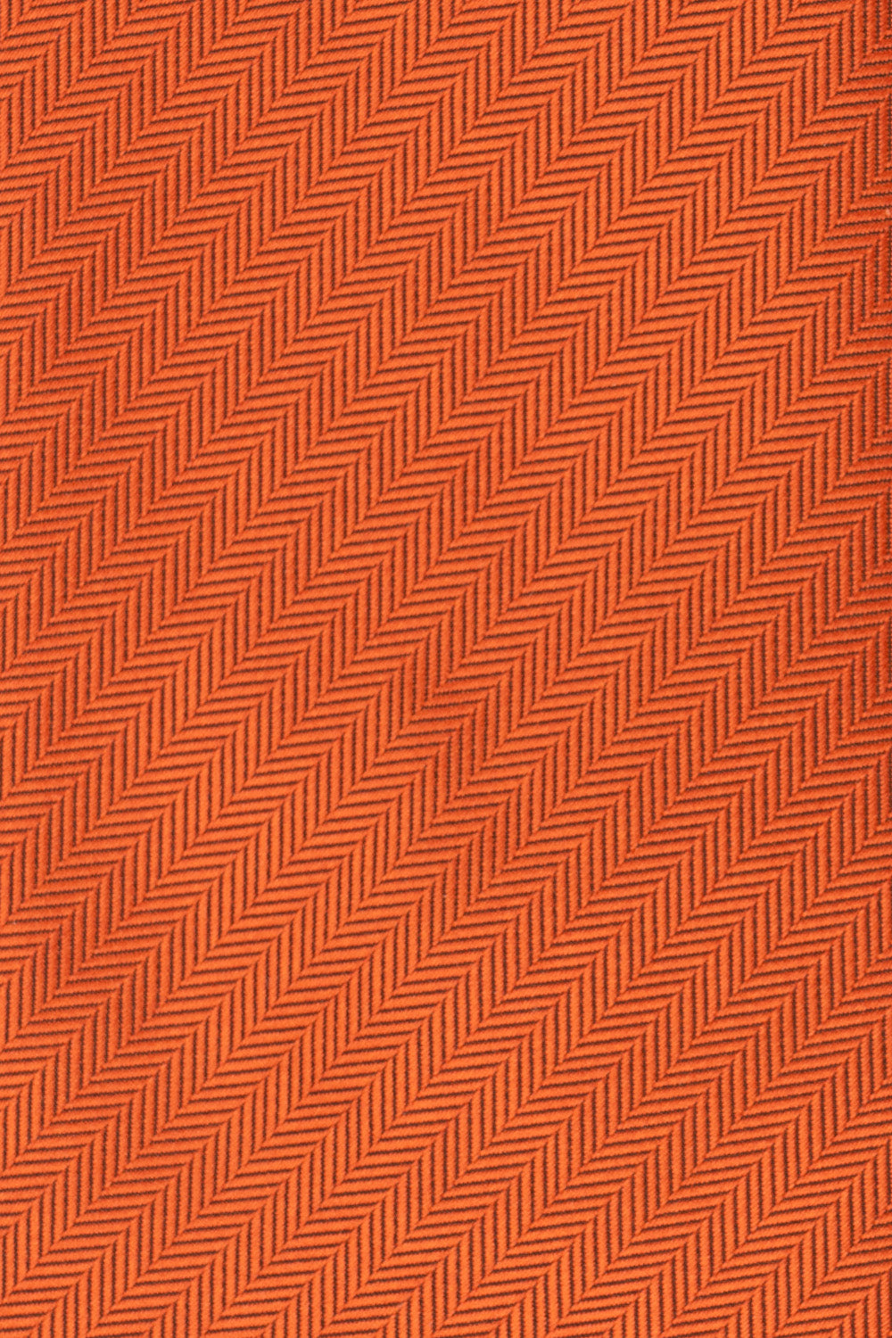 Orange self stripe tie Oswin Hyde