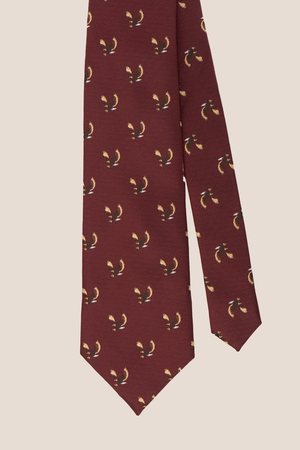 EAGLE RED TIE FROM OSWIN HYDE