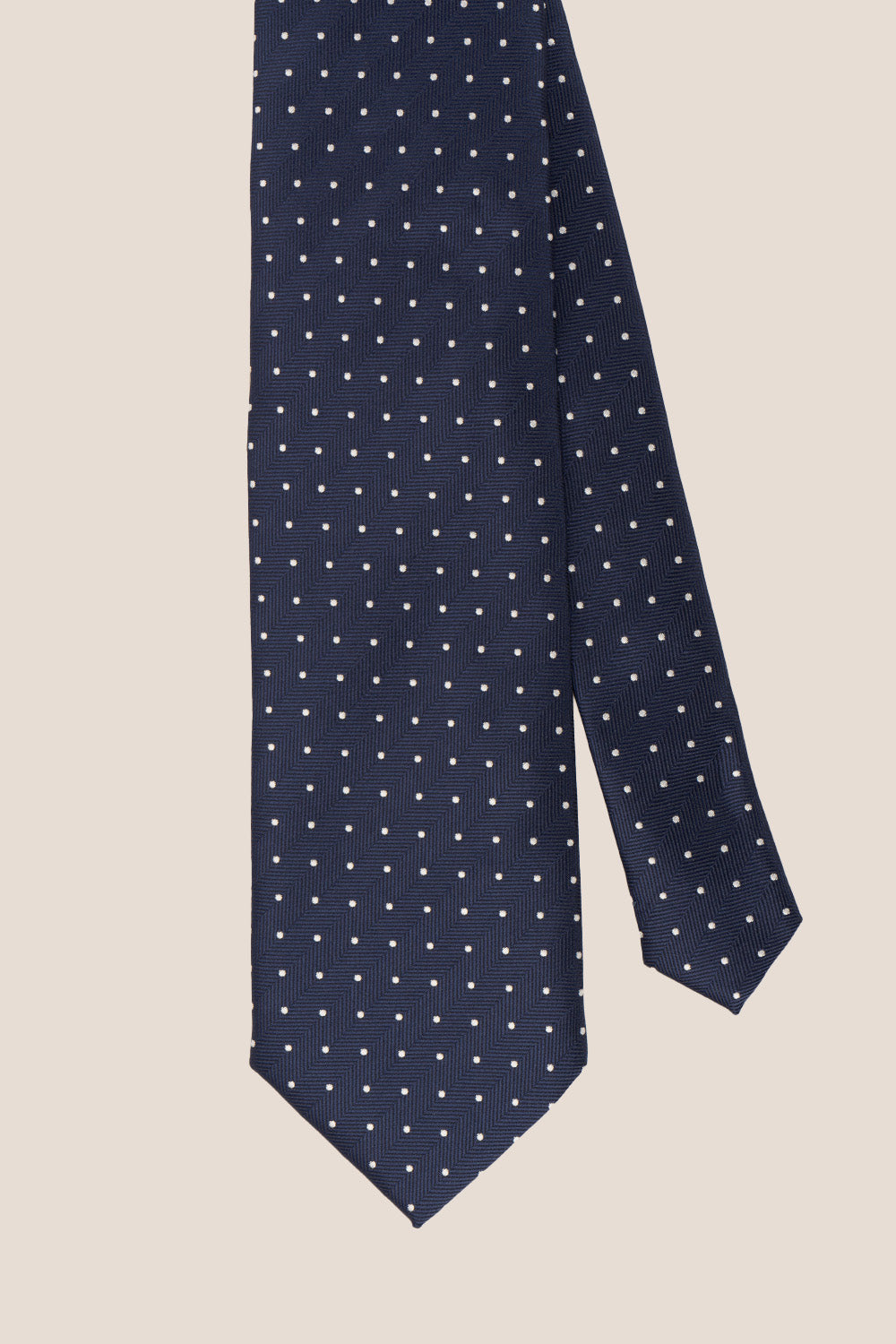 POLKA NAVY TIE FROM OSWIN HYDE