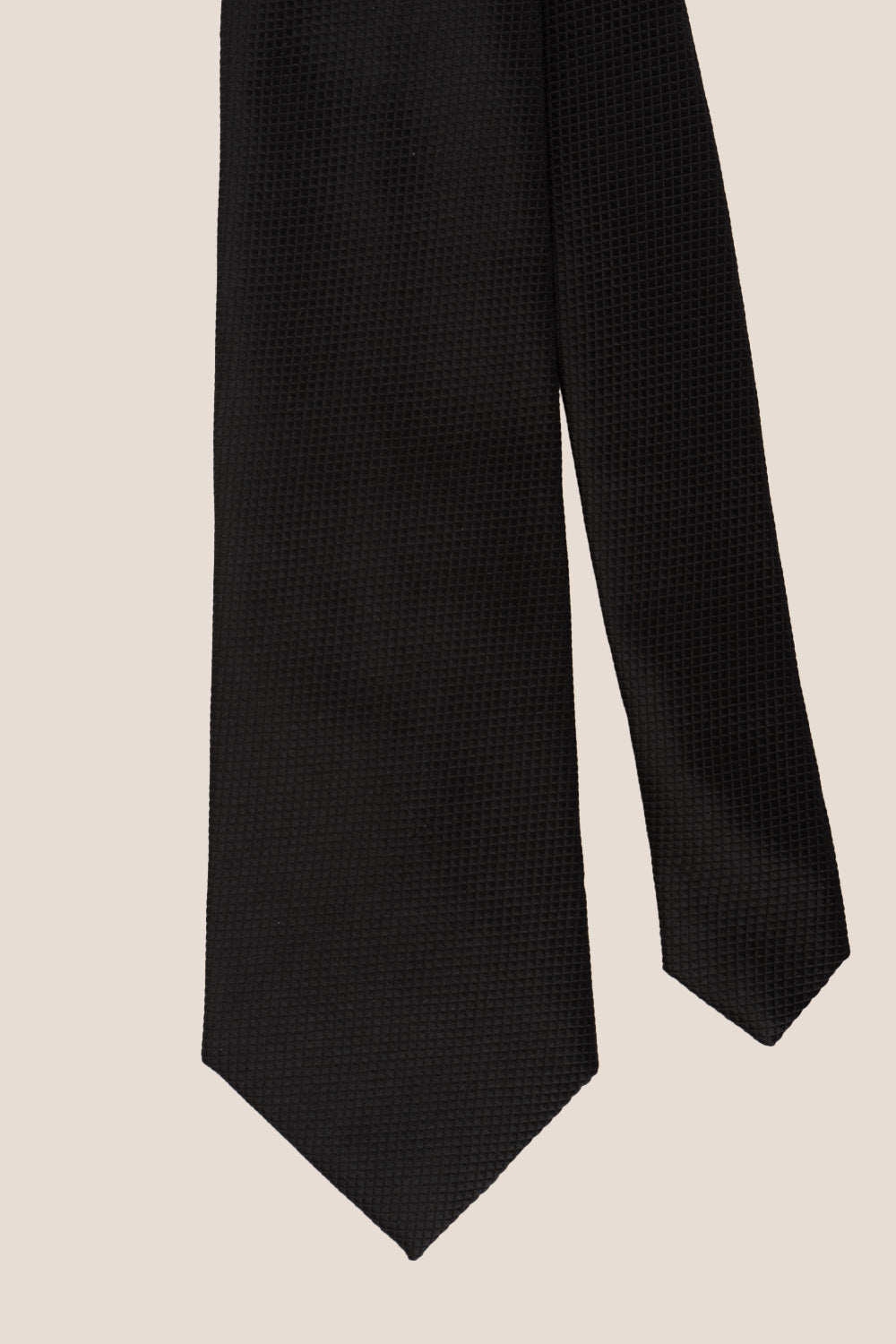 Black Texture Stripe Tie Oswin Hyde