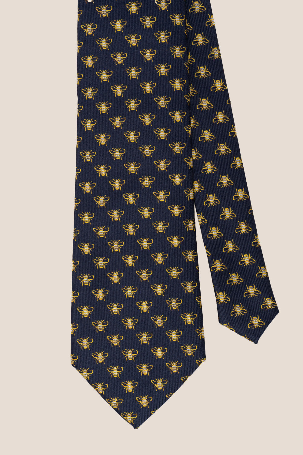 BEE NAVY TIE FROM OSWIN HYDE