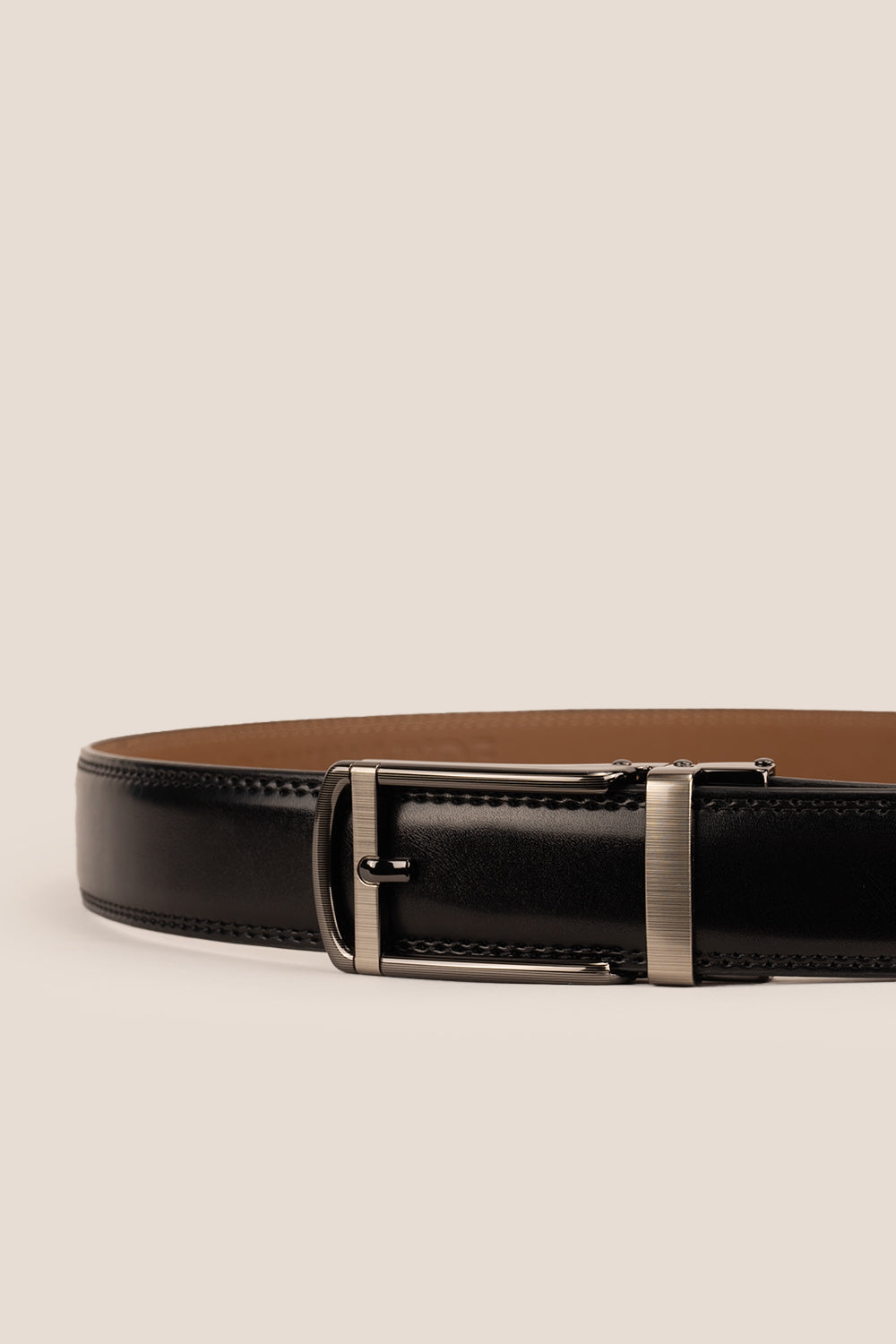 Nelson Black Automatic Belt | Oswin Hyde