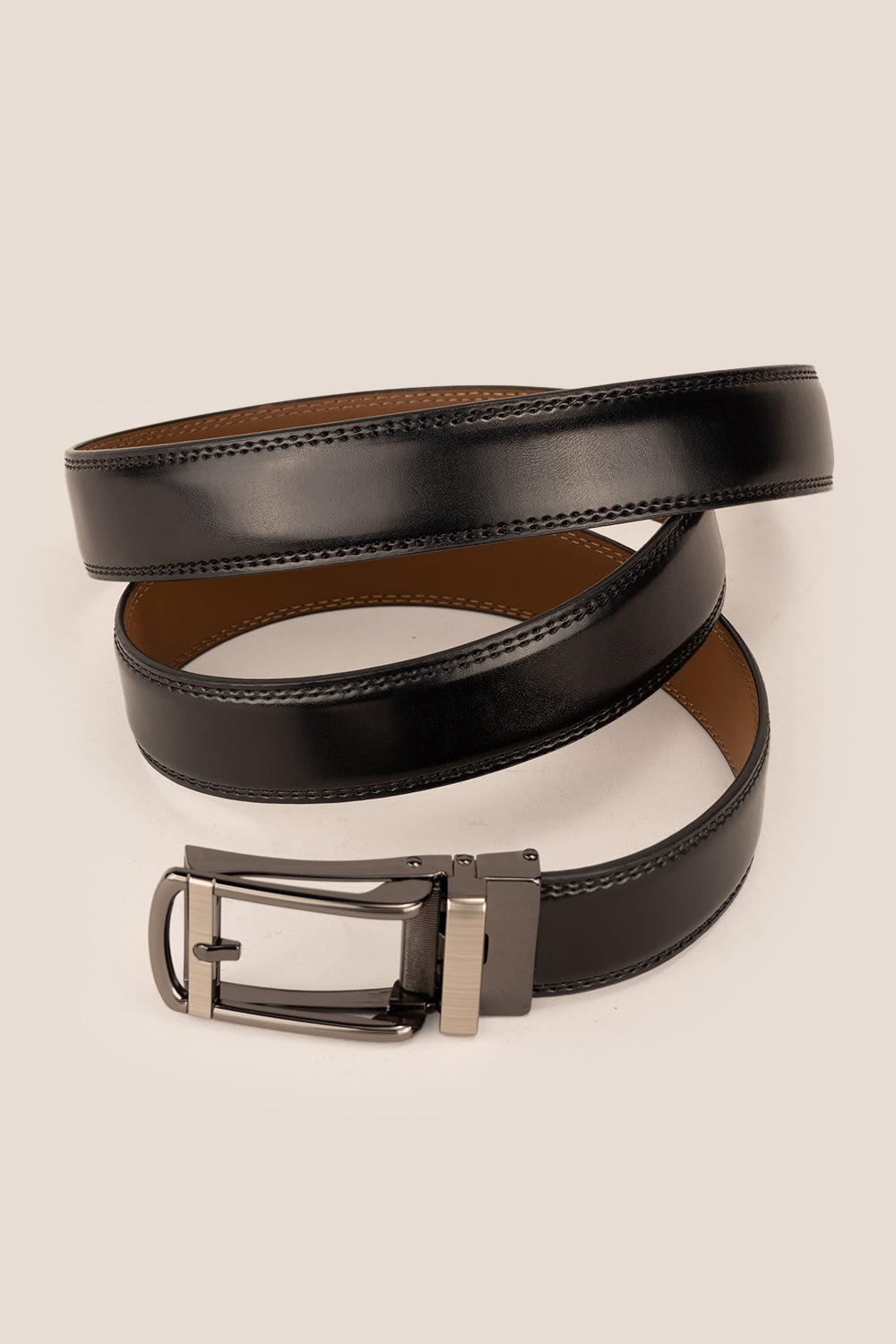 Nelson Black Automatic Belt | Oswin Hyde