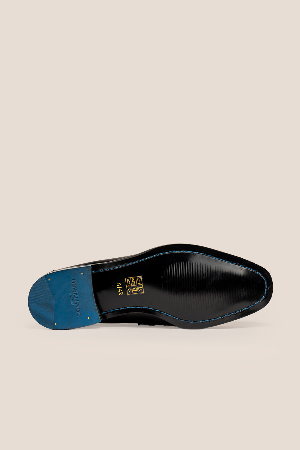 Emmet Black tassel loafer oswin hyde