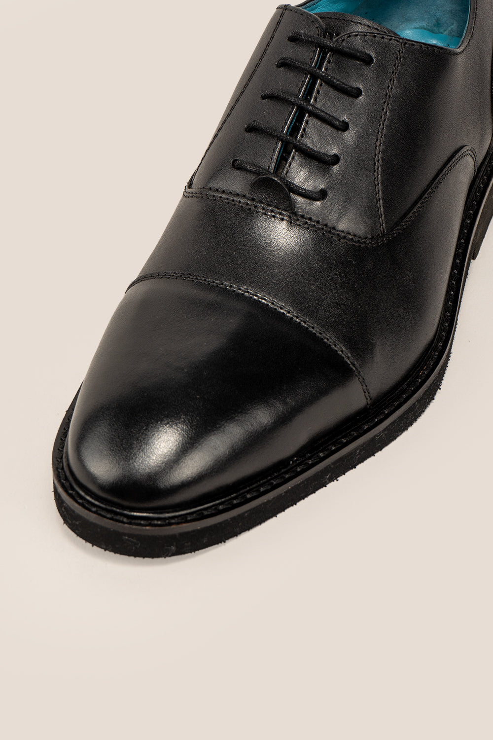 Flint Black Oxford shoes oswin hyde