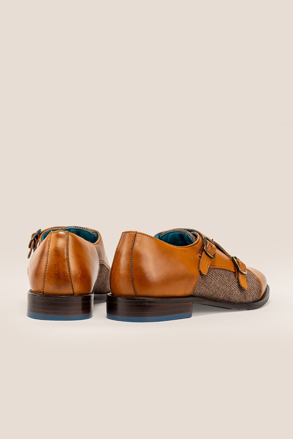 Oscar cognac Monk Shoes Oswin Hyde