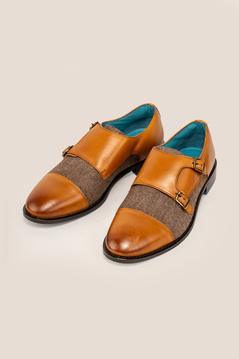 Oscar cognac Monk Shoes Oswin Hyde
