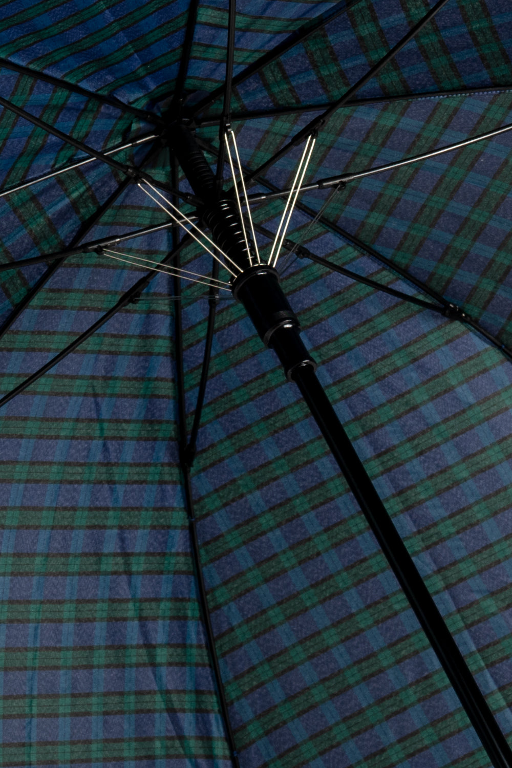 Jaxon tartan print umbrella