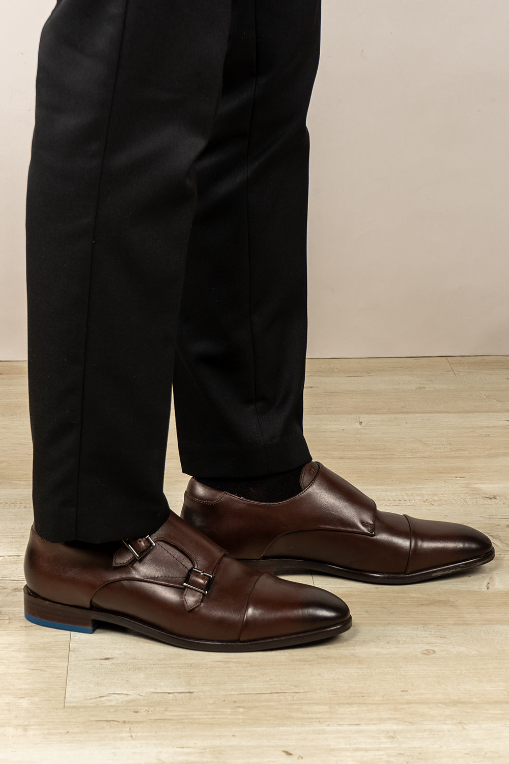 Hadley Brown Monk shoes oswin hyde