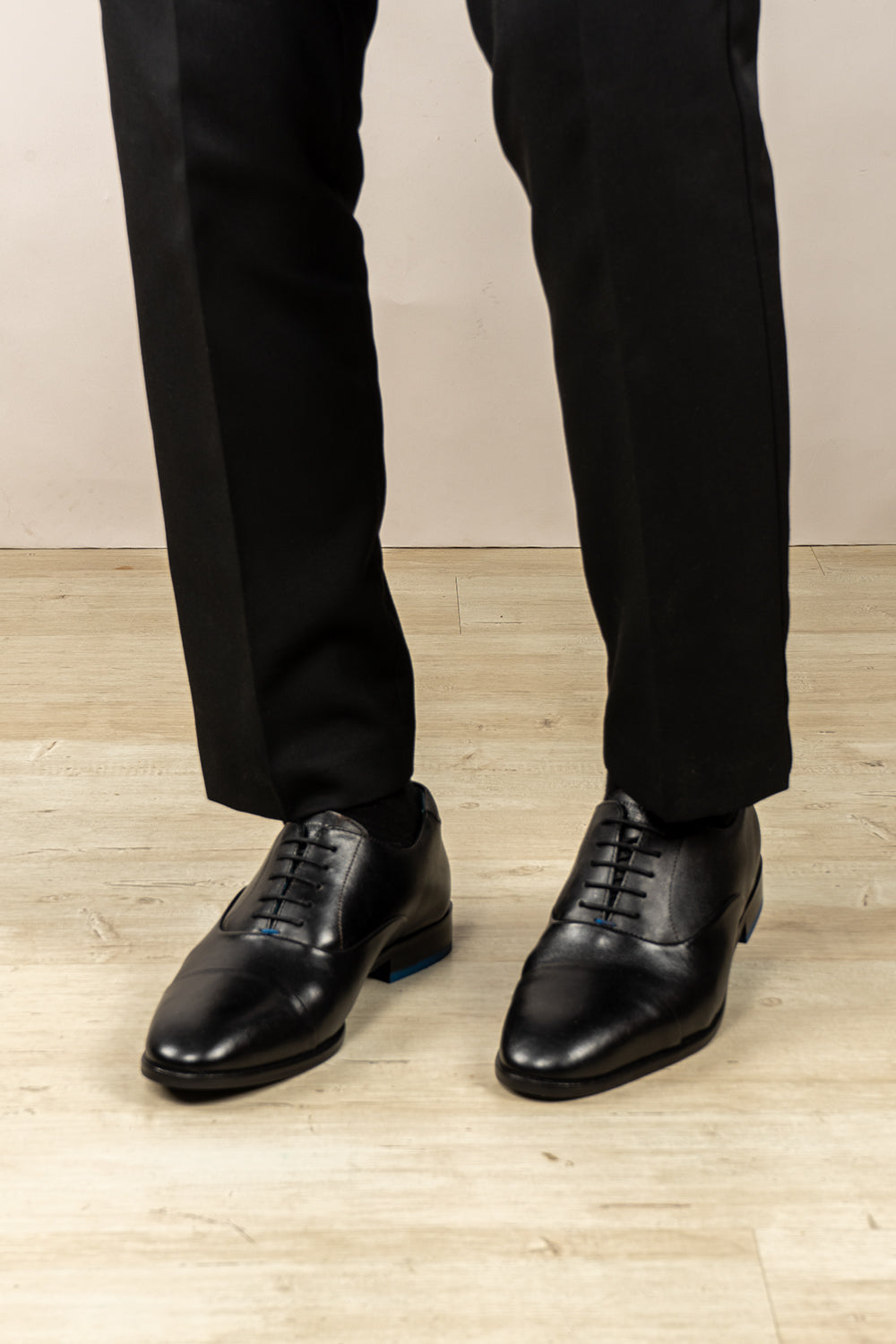 Jarvis Black Oxford shoes oswin hyde