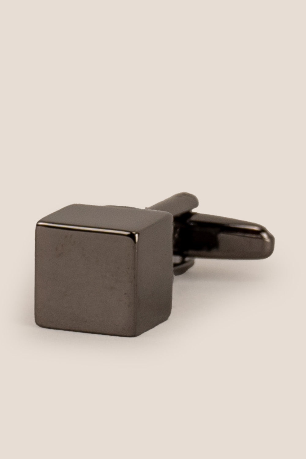 Mens cube black cufflinks square | oswin hyde