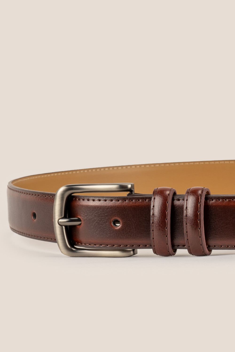 niel brown mens leather belt | oswin hyde