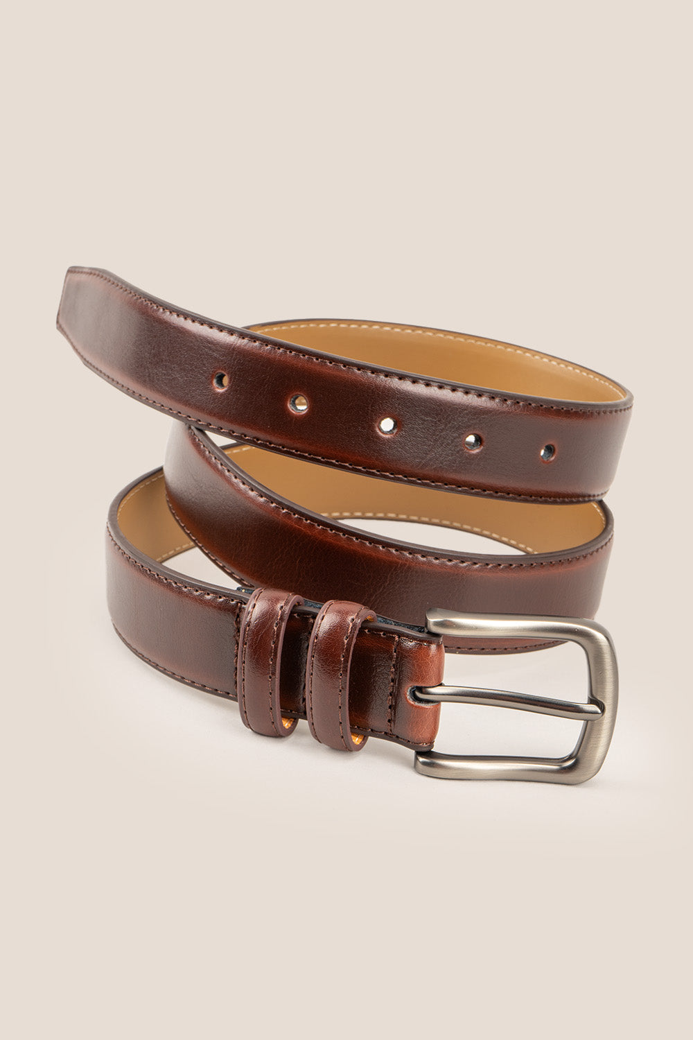 niel brown mens leather belt | oswin hyde