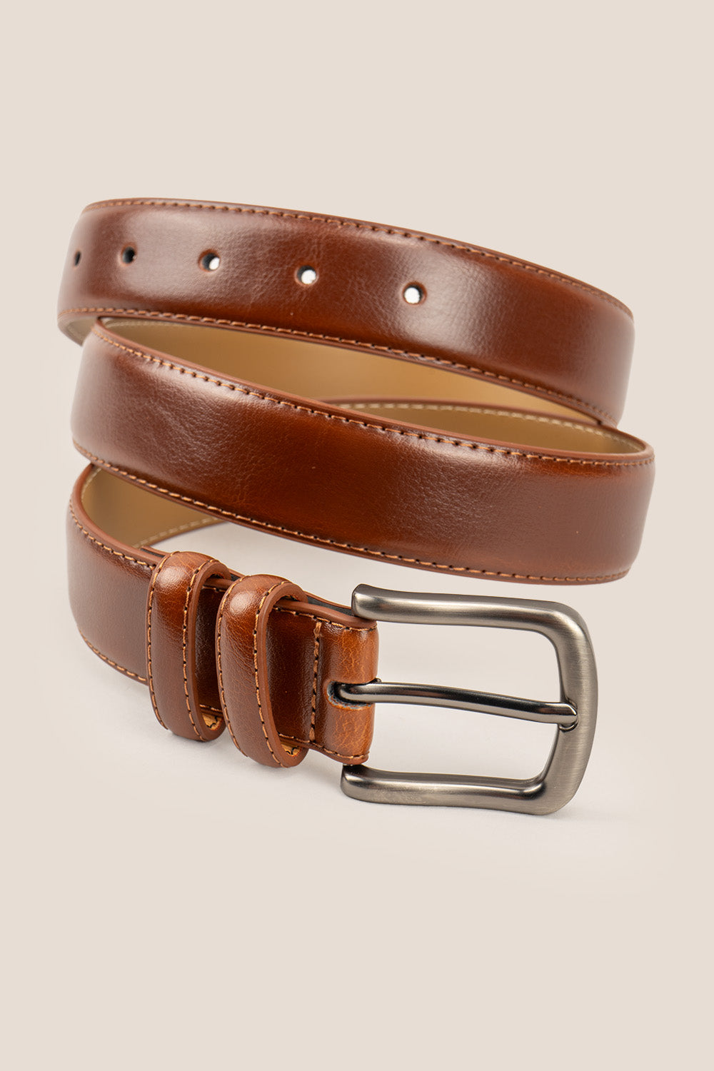 niel tan mens leather belt | oswin hyde