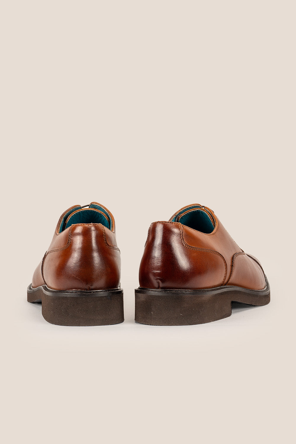 Flint tan leather oxford shoes | Oswin Hyde