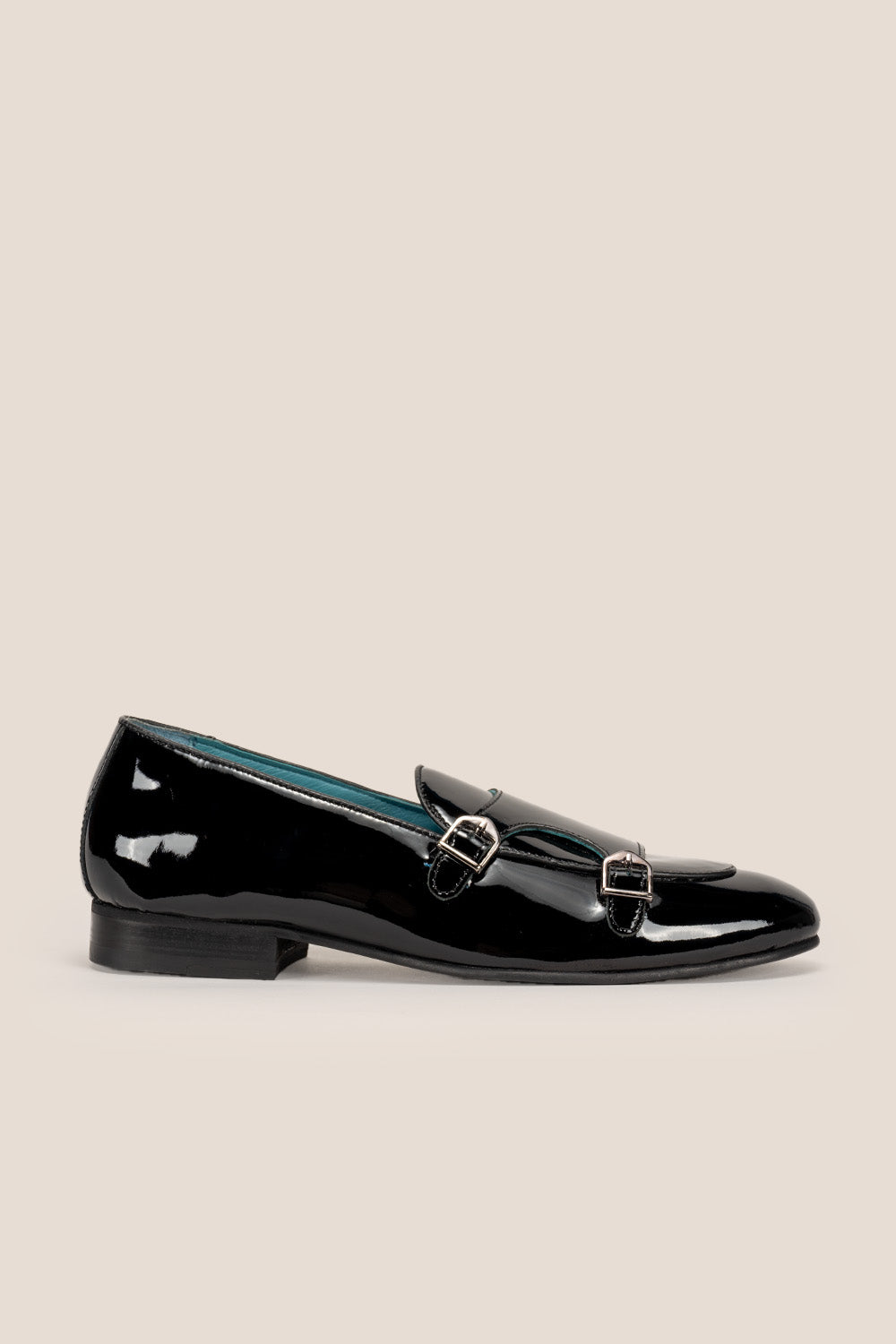 Clifford black patent monk loafer oswin hyde