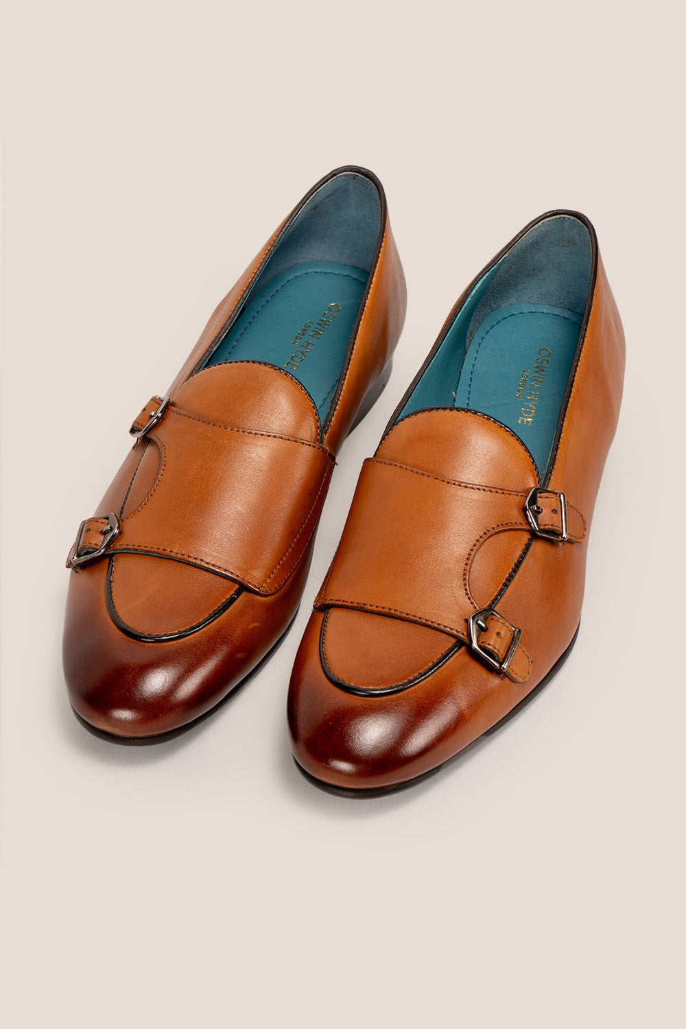 Clifford tan monk loafer oswin hyde