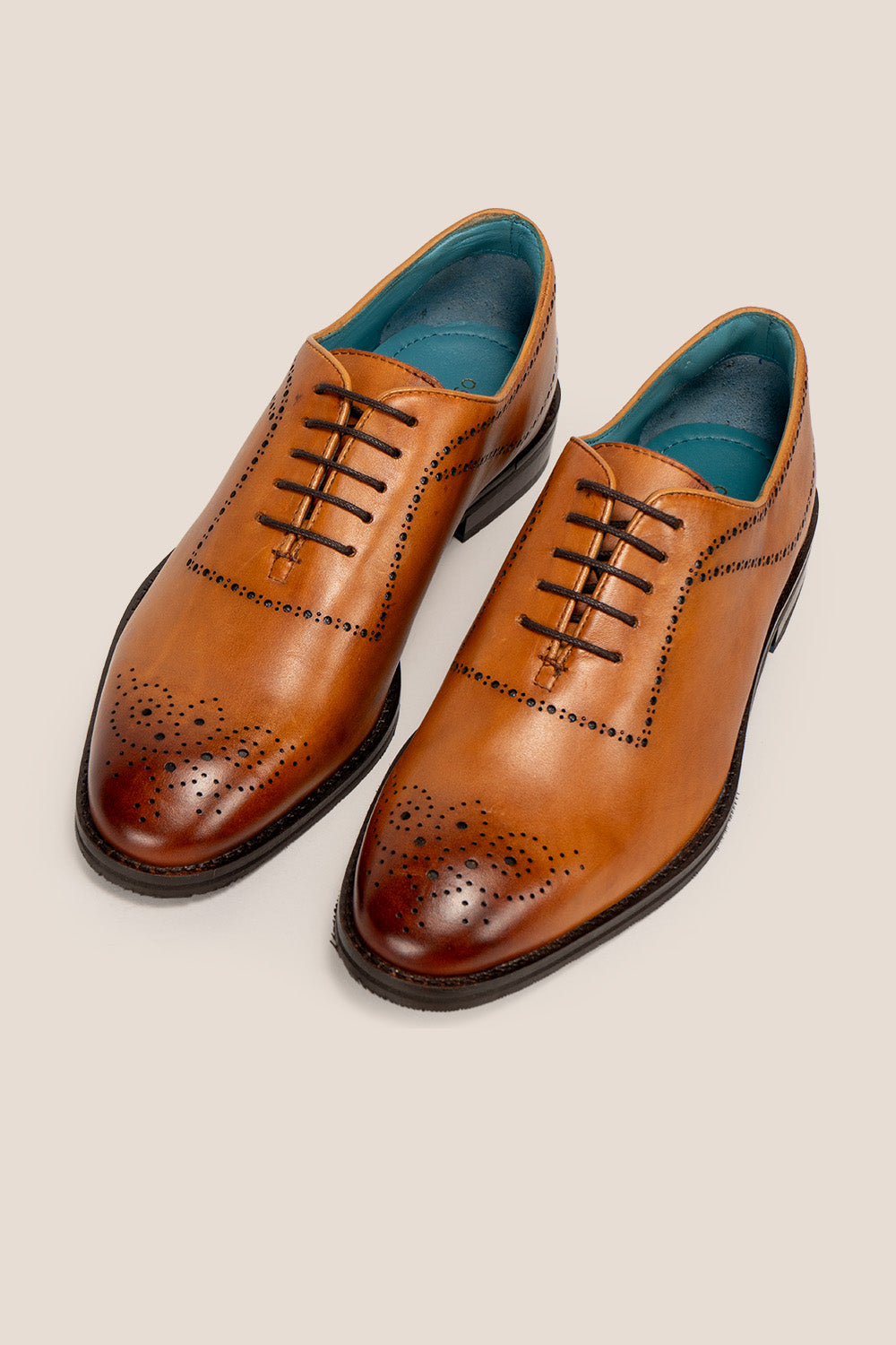 Melton Tan Oxford shoes | Oswin Hyde