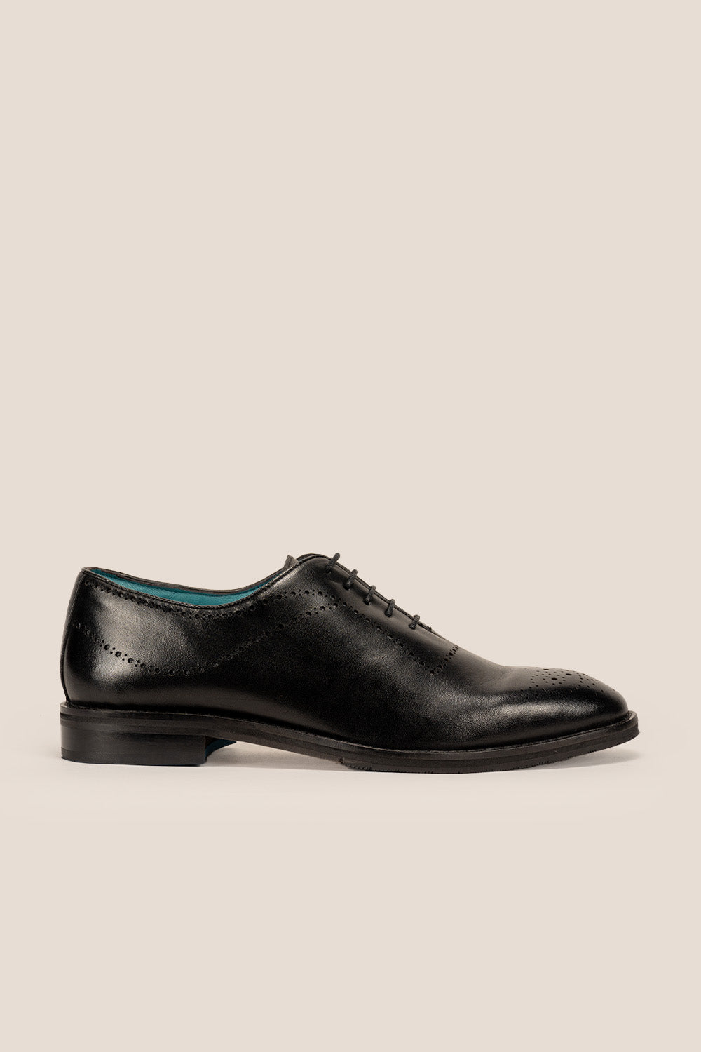 Melton Black Oxford shoes | Oswin Hyde