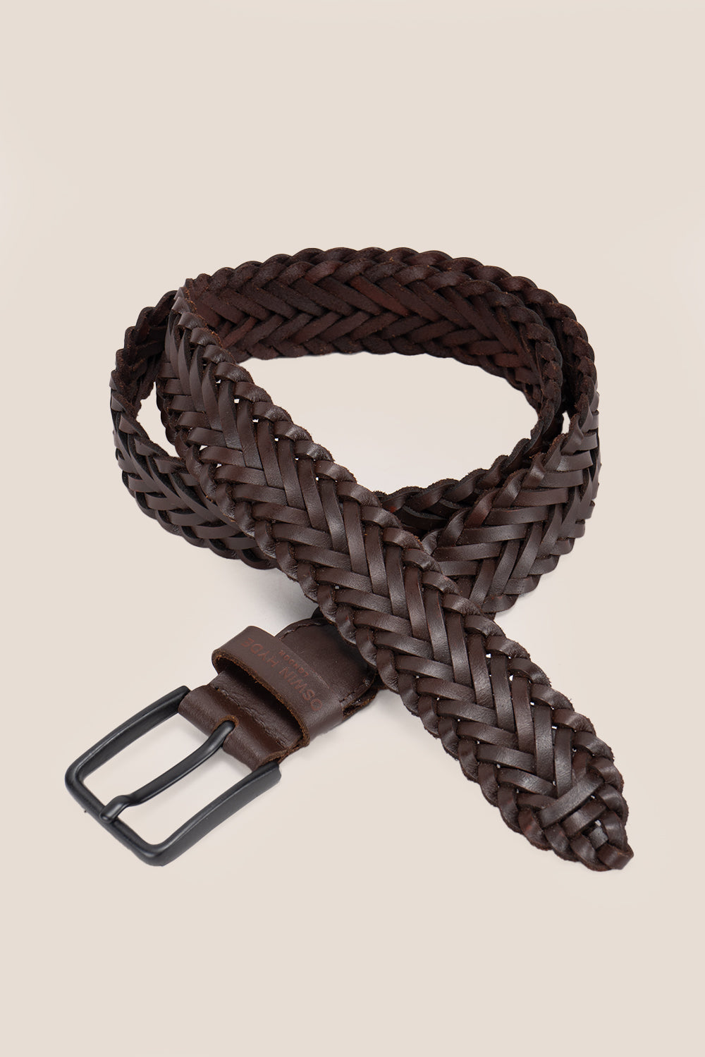 Milo Brown belt for men | Oswin Hyde