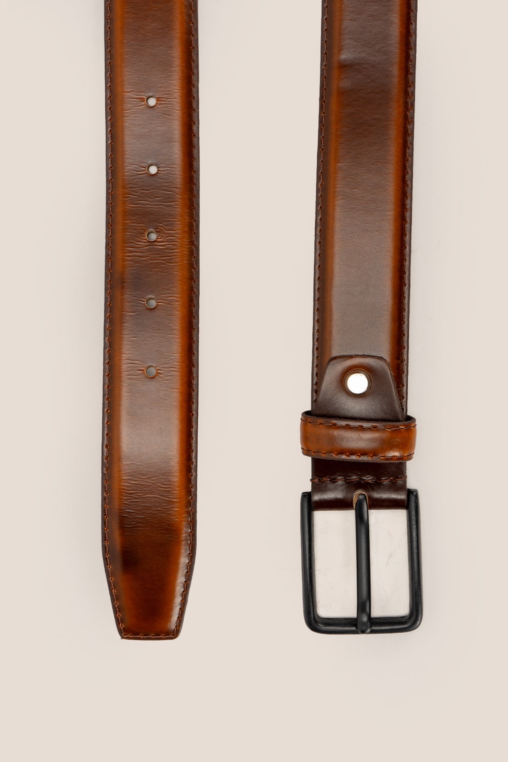 Brooks Tan belt for men | Oswin Hyde