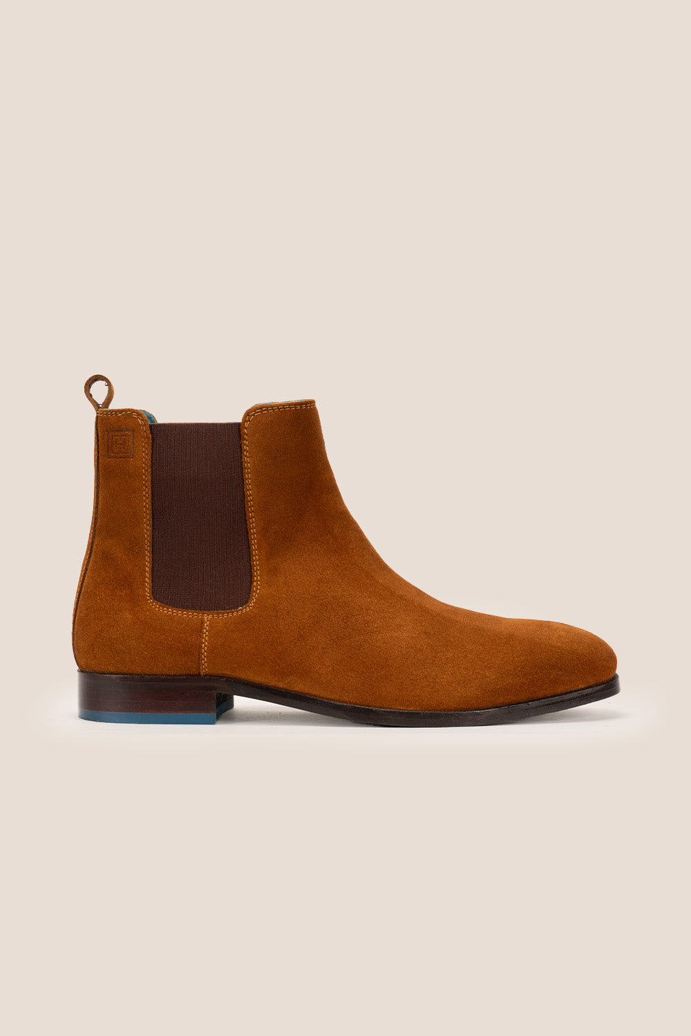 Vinnie Tobacco Suede Chelsea Boots | Oswin Hyde