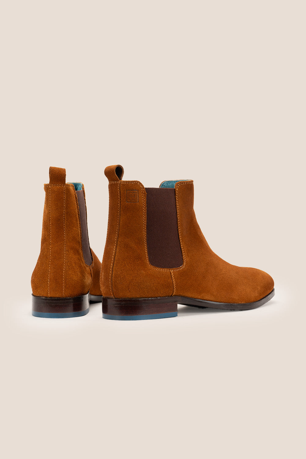 Vinnie Tobacco Suede Chelsea Boots | Oswin Hyde