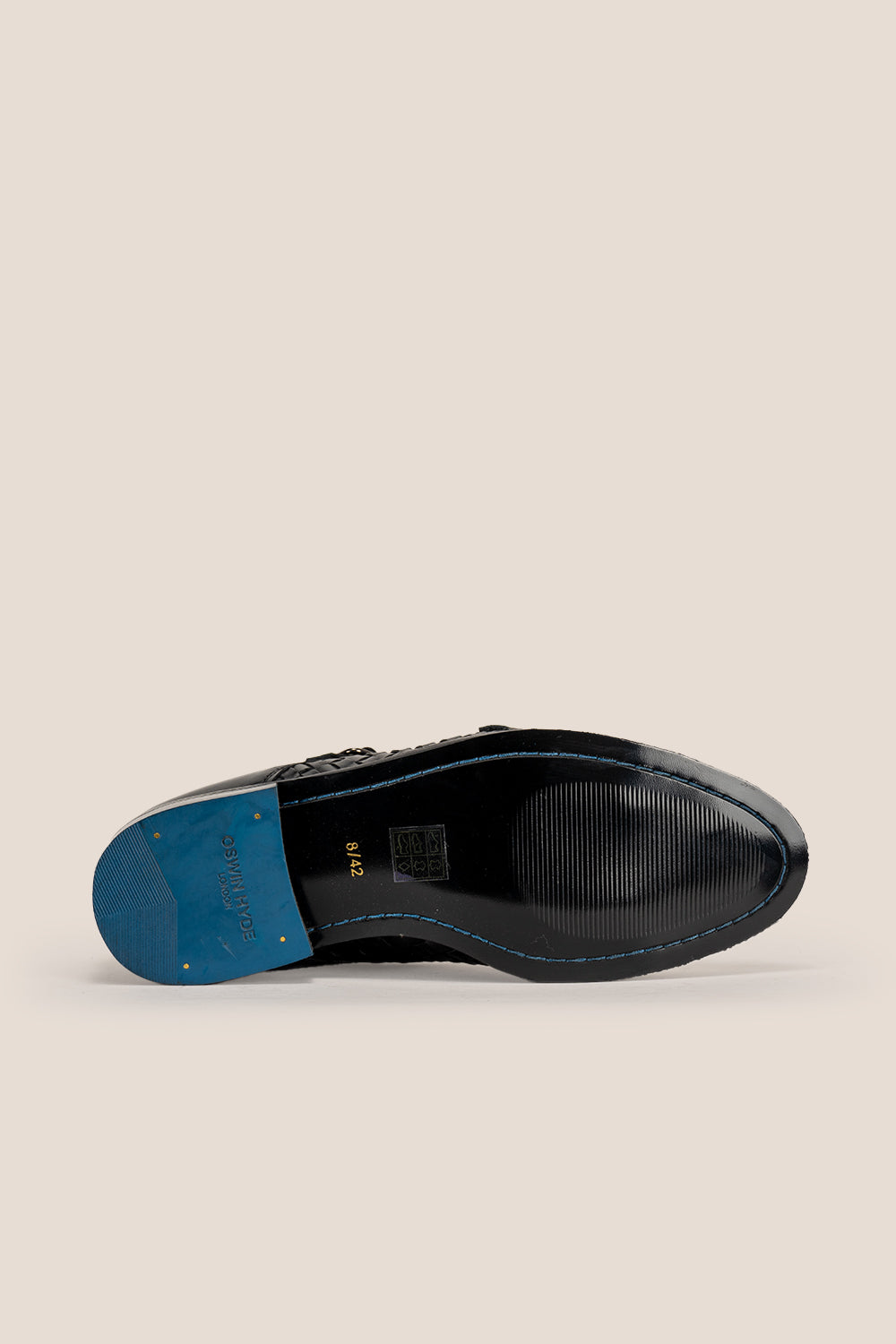 Hudson Black Monk Shoes | Oswin Hyde