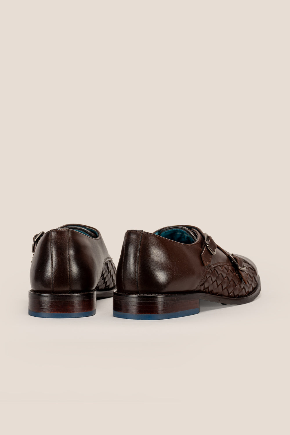 Hudson Brown Monk Shoes | Oswin Hyde