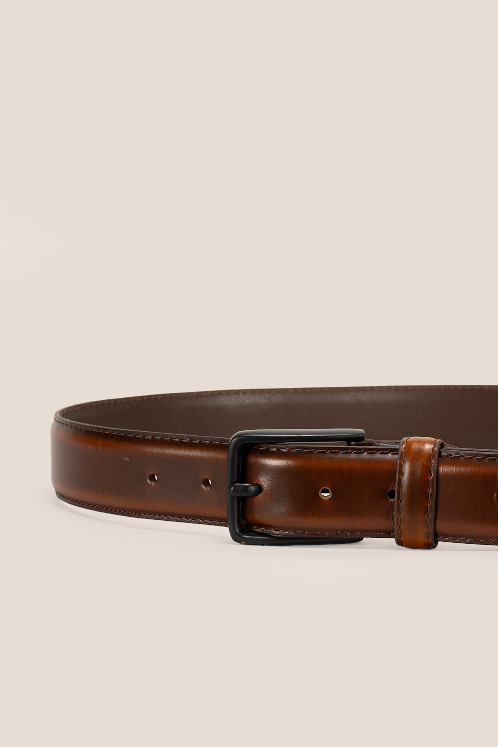 Brooks Tan belt for men | Oswin Hyde