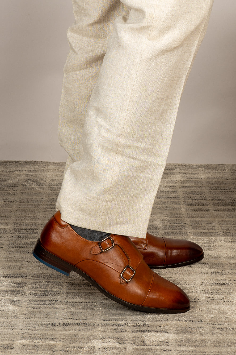 Hadley Brown Monk shoes oswin hyde