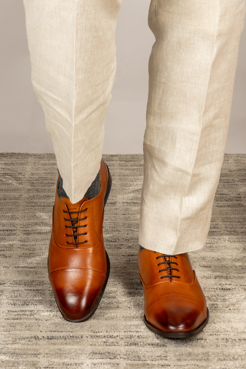 Jarvis Tan Oxford shoes oswin hyde