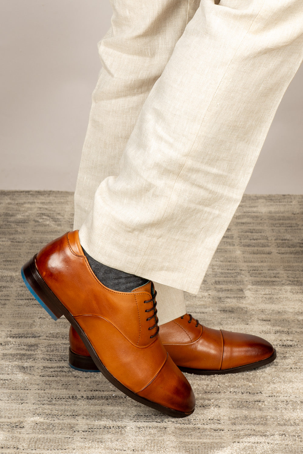 Jarvis Tan Oxford shoes oswin hyde