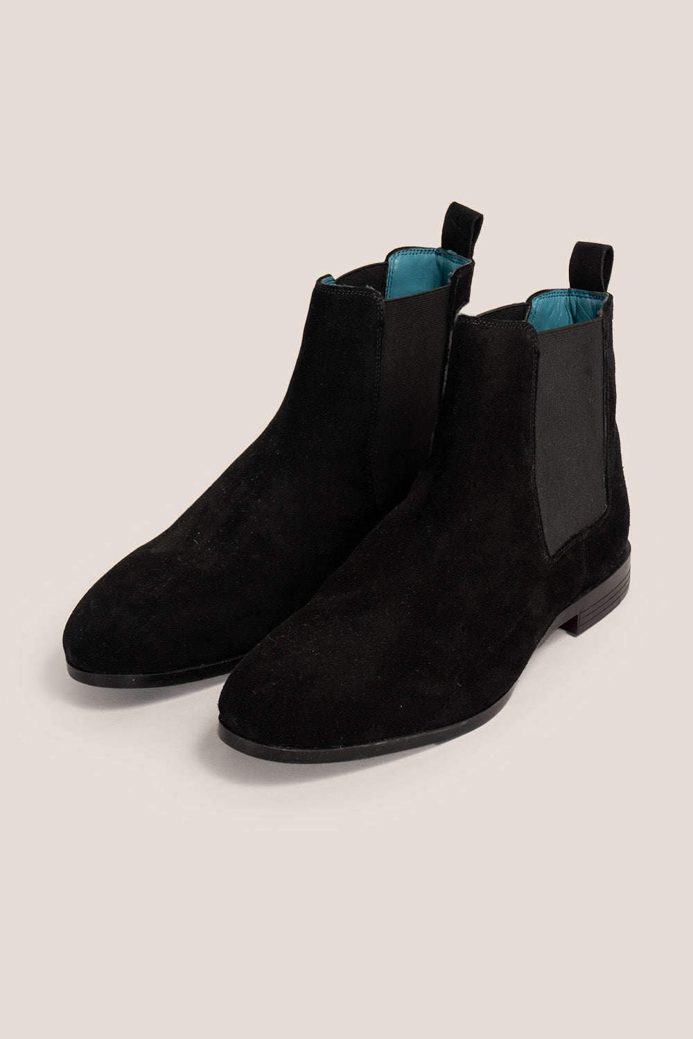 Oswin Hyde Darwin black suede boots for Men