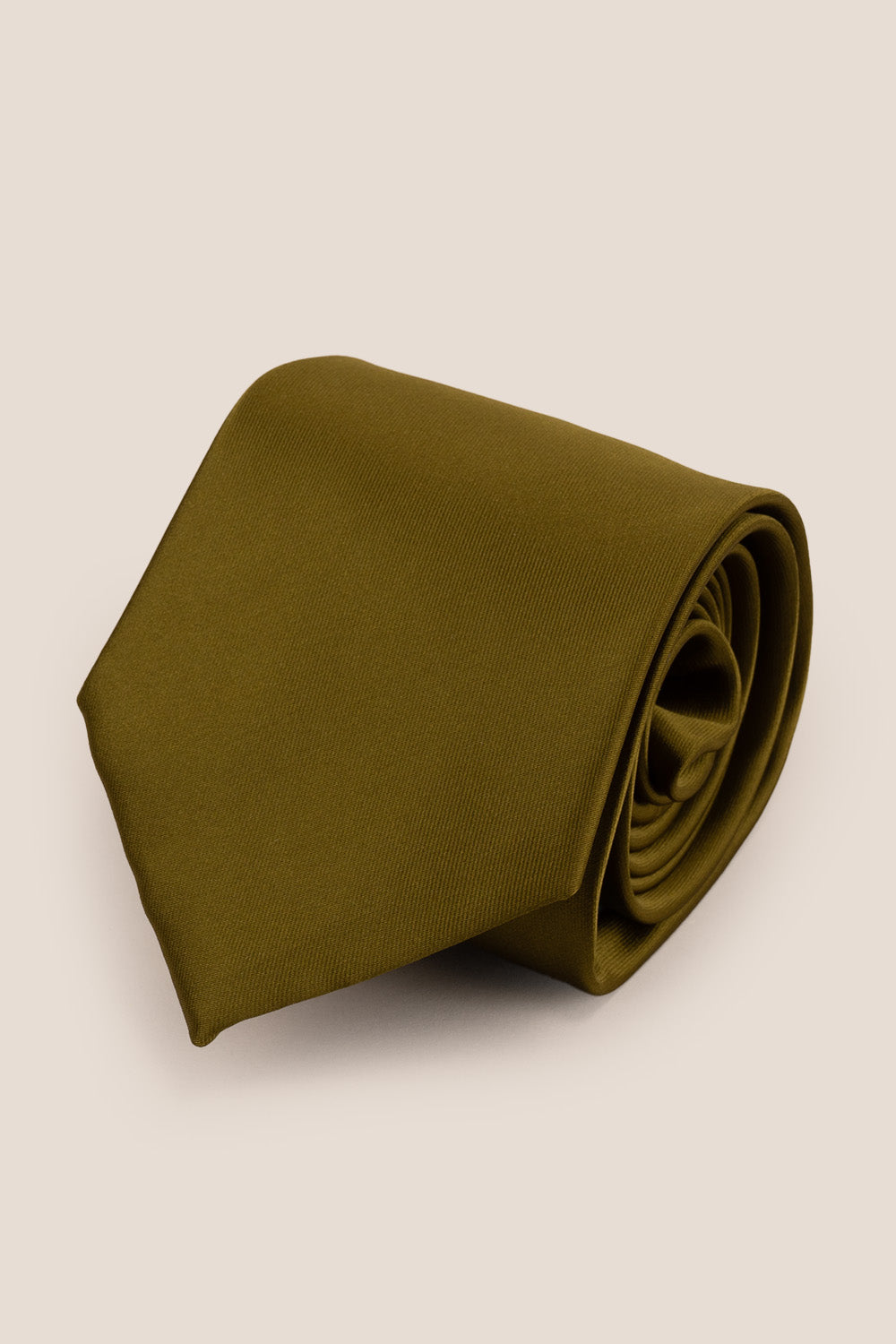 SLEEK OLIVE TIE FROM OSWIN HYDE