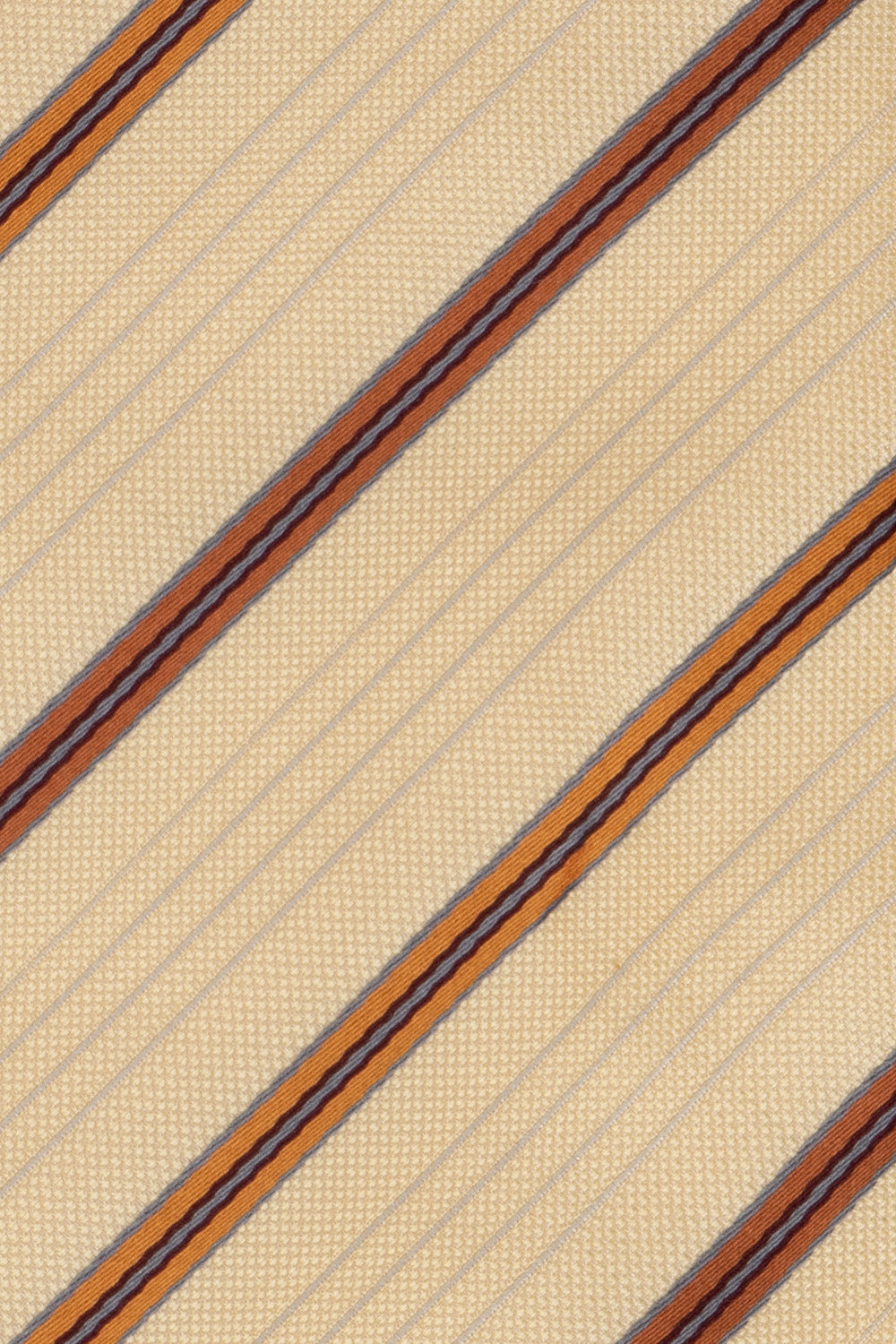 CLASSIC STRIPE GREEN BROWN TIE FROM OSWIN HYDE