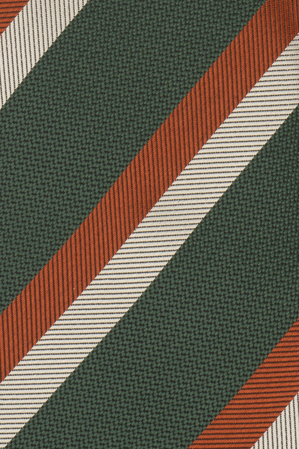 VINTAGE STRIPE GREEN TIE FROM OSWIN HYDE