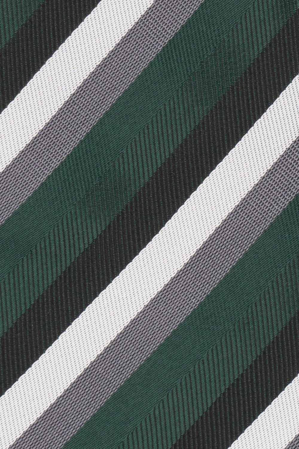 CLASSIC MULTI STRIPE GREEN TIE FROM OSWIN HYDE