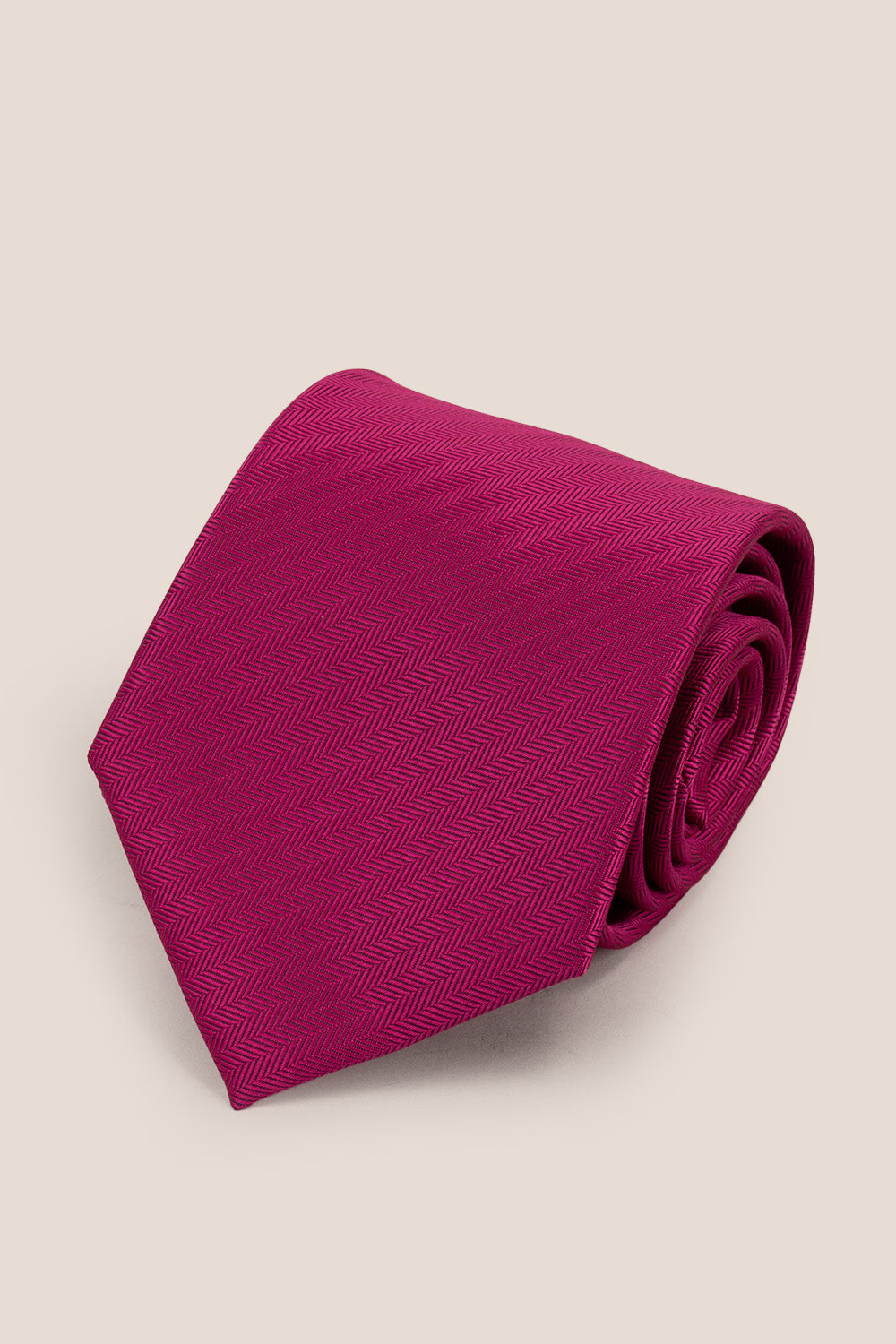 Hot Pink Self Stripe tie Oswin Hyde