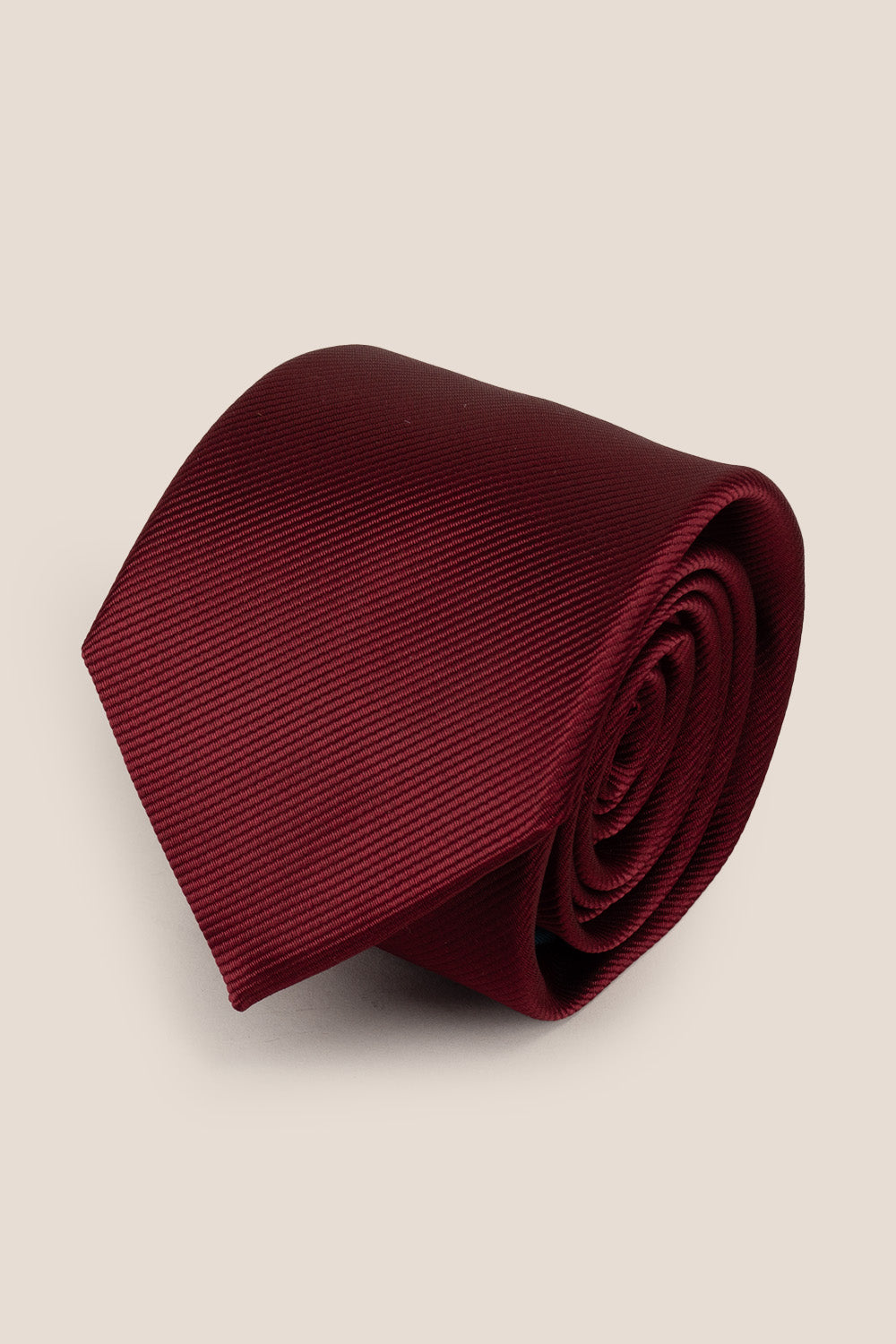 Bordo Ribbed Tie Oswin Hyde