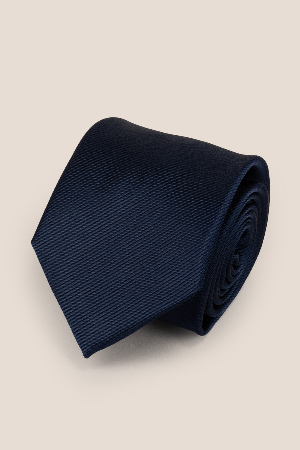 Navy Ribbed Tie Oswin Hyde