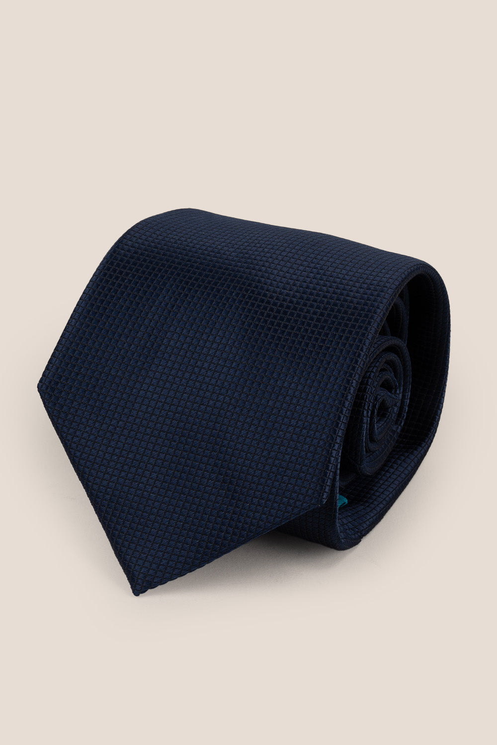 Navy Texture Tie Oswin Hyde