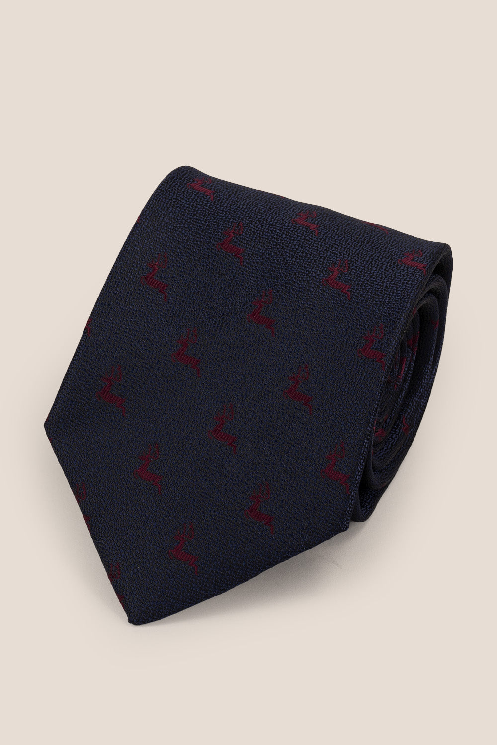 STAG BLUE TIE FROM OSWIN HYDE